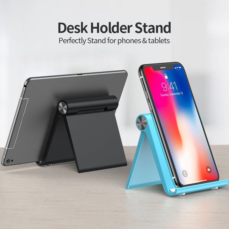 High-Quality Desk Phone Holder: Stand for Smartphones, Apple iPhone, Samsung, iOS & Android & Tablet, Portable | Compatible with iPad, Tablet, Android, Samsung | Limited Edition