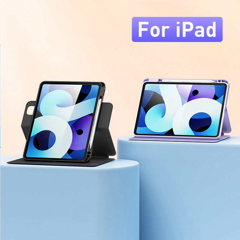 Premium Apple iPad Pro 11 and 12.9 Case - Magnetic Protective Case foriPad/Pro/Air/Mini: 10/9/8/7/6/5/4/3 Series | Cover Support with Pencil Holder