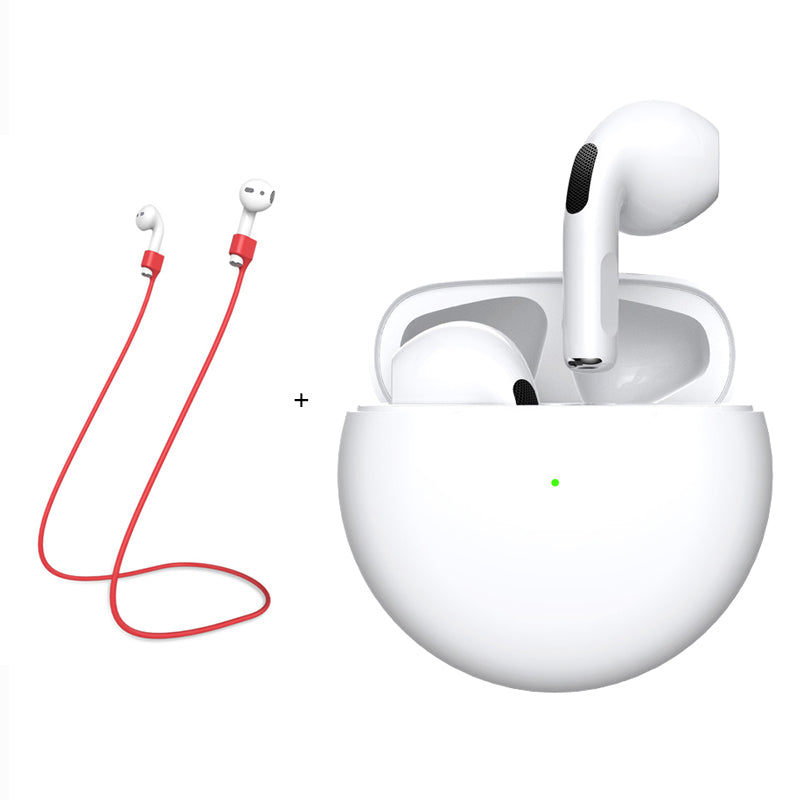 Premium AirPods Pro Design TWS Headphones: Bluetooth Wireless Earphones – Lifestyle & Sport Headset, Stereo Mini Earbuds with Fingerprint Touch Control for Apple iPhone 16/15/14/13/12 Pro Max Plus Mini, Samsung and Android – Sport Earbuds