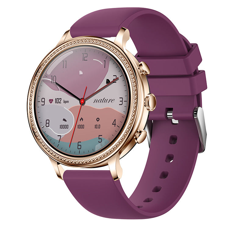 Luxury Lige Luxus Smartwatches für Frauen Bluetooth Anruf Telefon Gesundheitsmonitor Sport Smartwatch Geschenk | Limitierte 