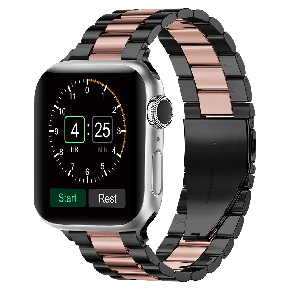 Metallband für Apple Watch 49mm, 45mm, 44mm, 42mm, 41mm, 40mm | Premium Edelstahl Armband für iWatch Ultra/9/8/7/6/5/4/3/SE