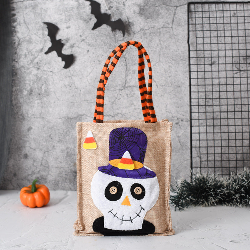 Premium Halloween-Geschenktasche - "Trick or Treat" | Elegante Halloween-Tag Geschenkverpackung & Dekor