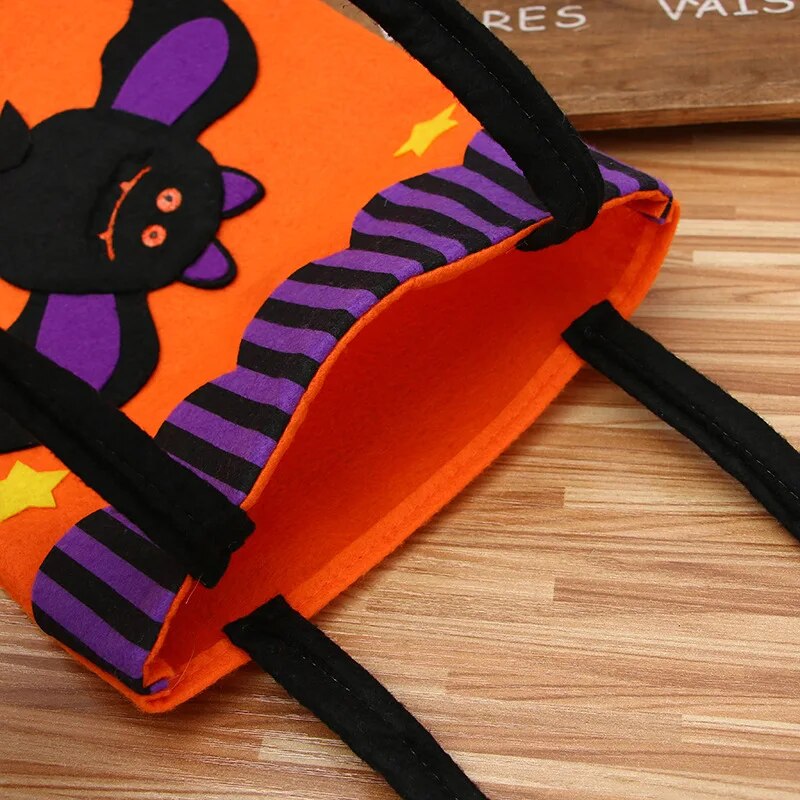 Premium Halloween-Geschenktasche - "Trick or Treat" | Elegante Halloween-Tag Geschenkverpackung & Dekor