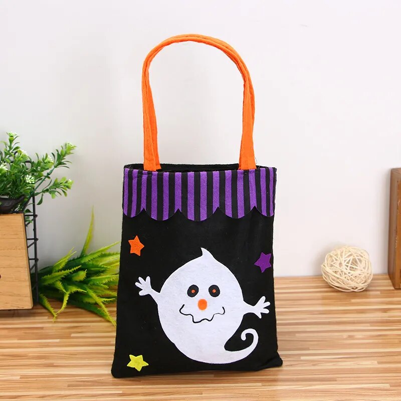 Premium Halloween-Geschenktasche - "Trick or Treat" | Elegante Halloween-Tag Geschenkverpackung & Dekor