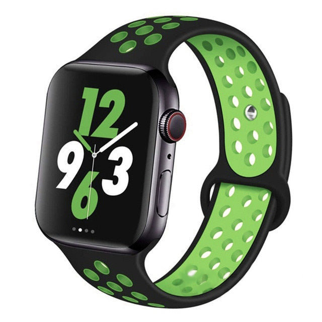 Premium Silikonarmband für Apple Watch