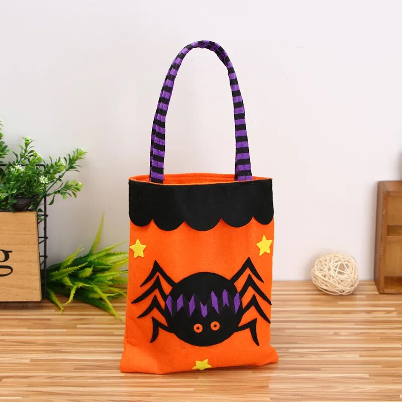 Premium Halloween-Geschenktasche - "Trick or Treat" | Elegante Halloween-Tag Geschenkverpackung & Dekor