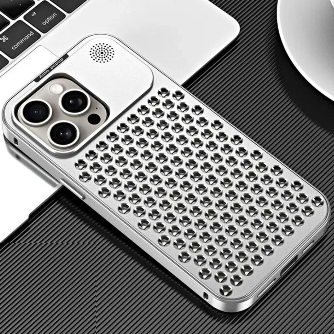 Premium Aluminium Apple iPhone Hülle | Luxus Case Metall Cover Stoßfest, Handyschutzhülle MagSafe 12/13/14/15 Pro Max Plus