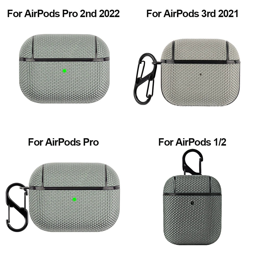 Wasserdichte Kopfhörertasche aus Nylongewebe, Für Airpods Pro 2 Pro 2. 1 USB C Gen Kopfhörerhülle, Lade-Kopfhörerhülle