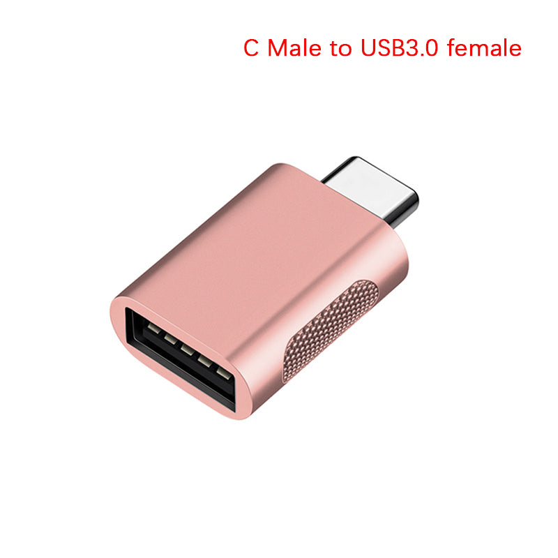 Premium USB-C to USB 3.0 Adapter, USB Type-C Female to USB Male for Macbook Air/Pro/M3/M2/M1: 16,14,13-inch | 2024/2023/2022/2020 Series , iPad Pro, iPhone, and Type-C Devices – Data Transfer