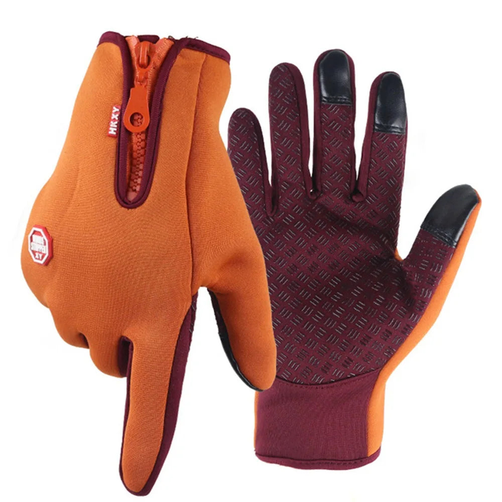 Premium Touchscreen-Warme Handschuhe: Outdoor, Radfahren, Motorrad, Sport, Fitness - Wasserdicht, Winddicht, Rutschfest - Winter Ski-Handschuhe - Phone Heaven Zone