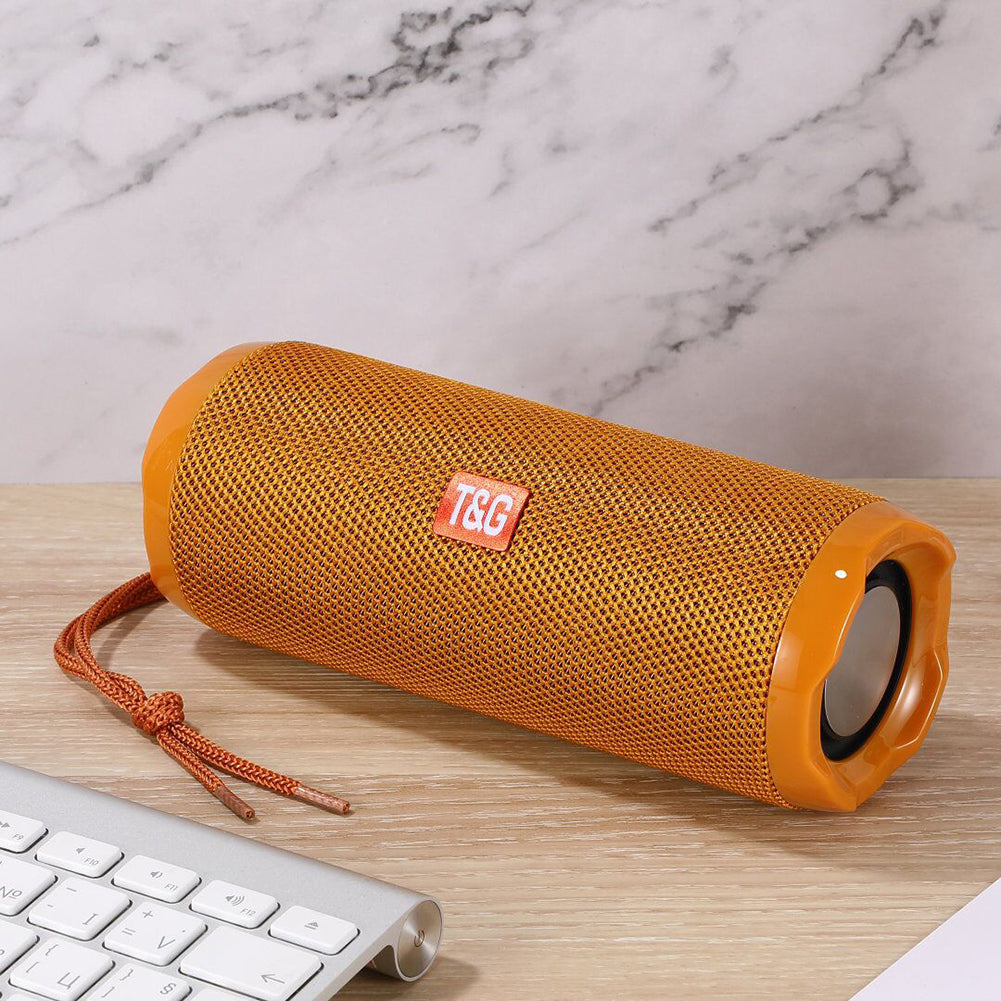 High-Quality Wireless Bluetooth Speaker: Small, Portable, with Loud Subwoofer, FM Radio, and TF Card Support | Compatible with Smartphone, Laptop, Tablet, PC, Apple iPhone, iPad, MacBook, iOS, Android, Samsung Tablet & More