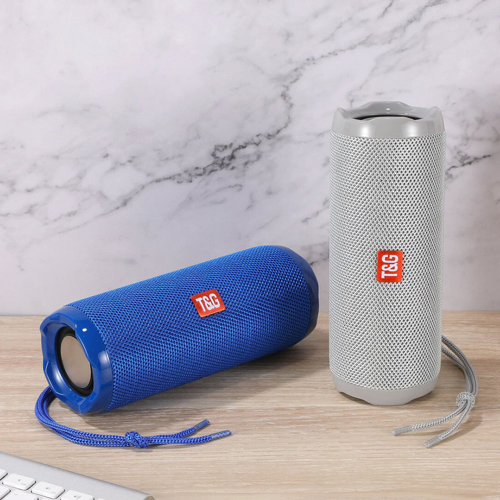 High-Quality Wireless Bluetooth Speaker: Small, Portable, with Loud Subwoofer, FM Radio, and TF Card Support | Compatible with Smartphone, Laptop, Tablet, PC, Apple iPhone, iPad, MacBook, iOS, Android, Samsung Tablet & More