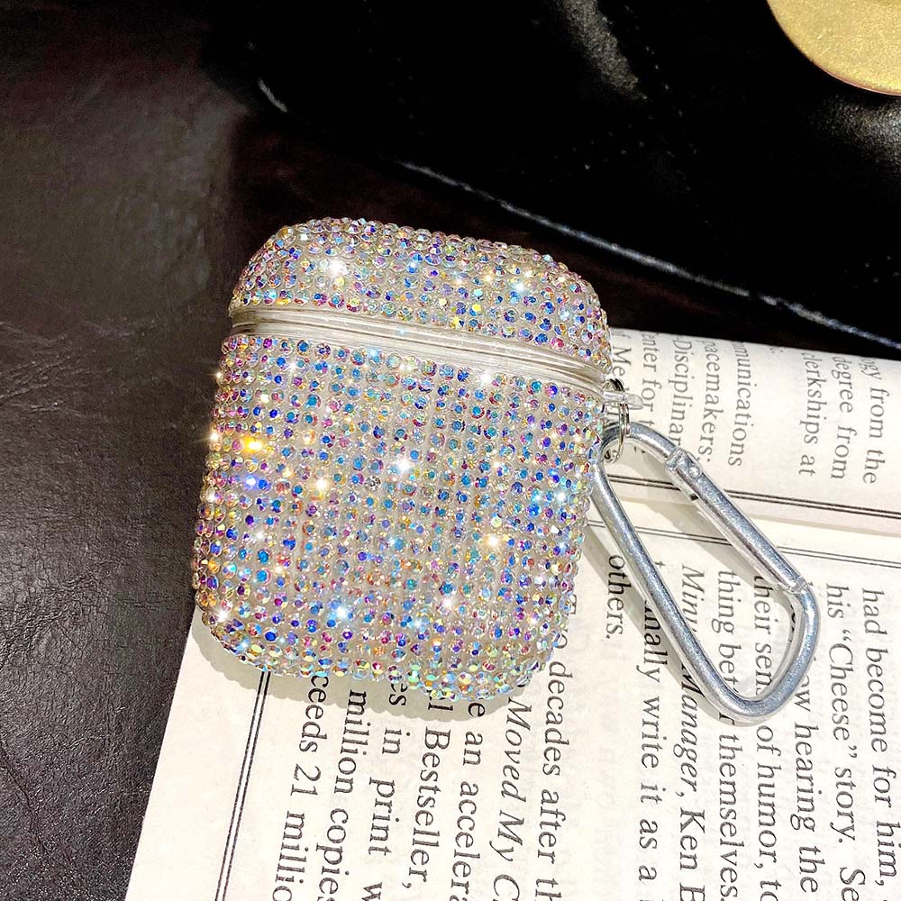 Luxus 3D-Bling-Diamant-Apple AirPods Case für AirPods Pro 2/3/2/1 | Kabellose Bluetooth-Kopfhörer-Zubehör für Apple