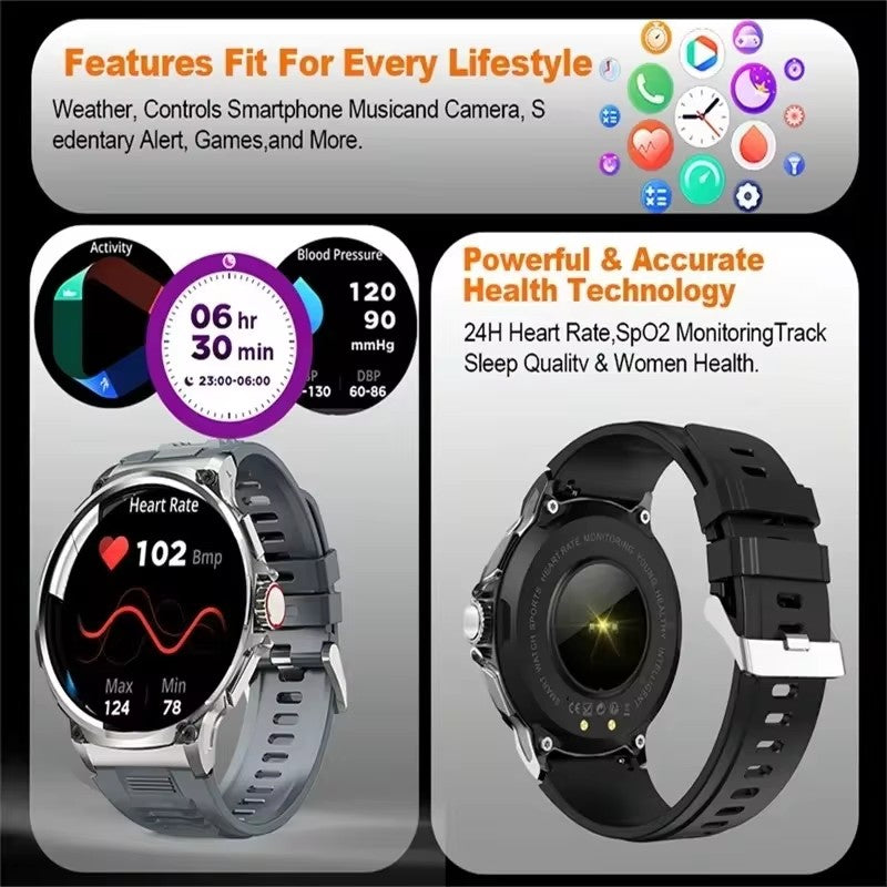 Premium Luxury Lige Luxury Smartwatches for Women Bluetooth Call Phone Health Monitor Sport Smartwatch Gift | Limited Edition