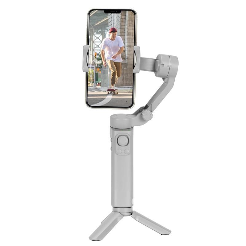 3-Axis Foldable Handheld Gimbal Stabilizer for Smartphones, Apple iPhone, Samsung, iOS & Android | Anti-Shake Video Recording for Smartphones, Apple iPhone, Samsung, iOS & Android Vlogs