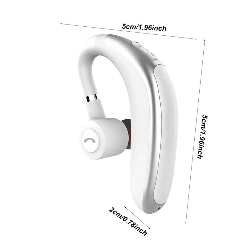 High-Quality Bluetooth Headphones: Wireless Earbuds Ear Hooks, Bluetooth 5.0, Microphone – 40 Hours Battery Life, Ideal for Fitness, Cycling, Sports | Compatible with Apple iPhone 16/15/14/13/12/11 Pro Max Plus Mini, Android, Samsung | Limited Edition