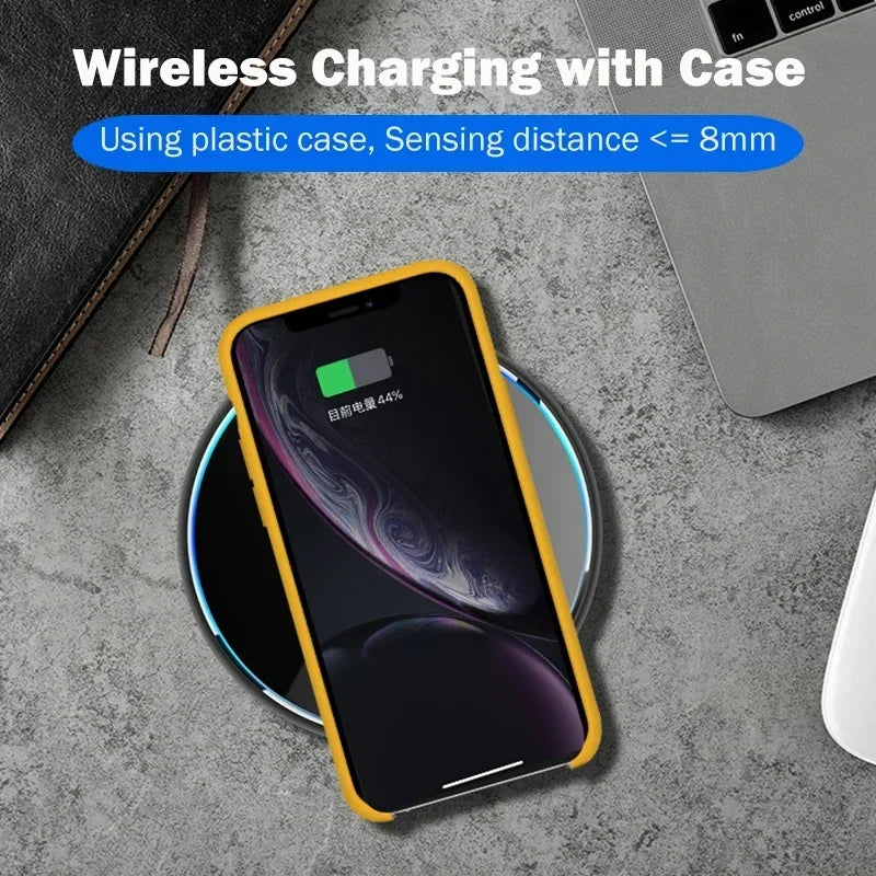 Wireless Charger Pad 30W Fast Charging for Smartphones, Apple iPhone, Samsung, iOS & Android | Premium Charger for All