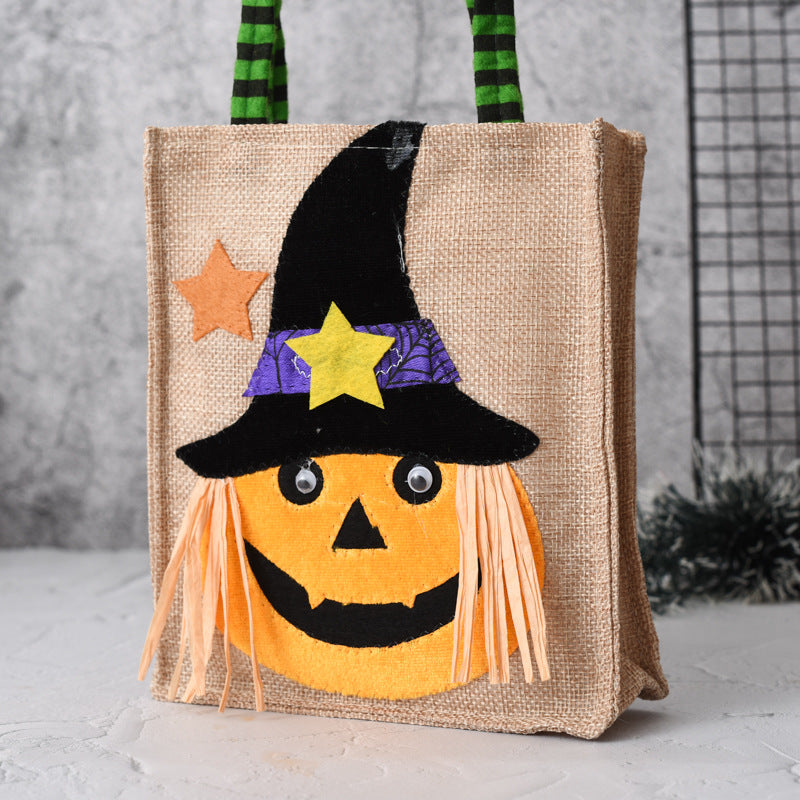 Premium Halloween-Geschenktasche - "Trick or Treat" | Elegante Halloween-Tag Geschenkverpackung & Dekor