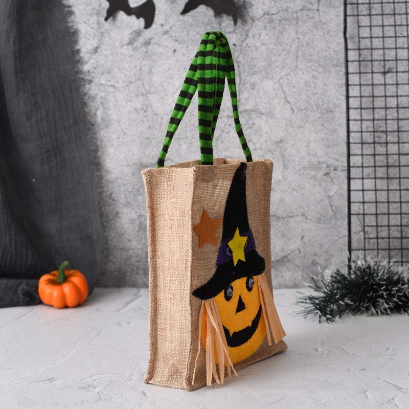 Premium Halloween-Geschenktasche - "Trick or Treat" | Elegante Halloween-Tag Geschenkverpackung & Dekor