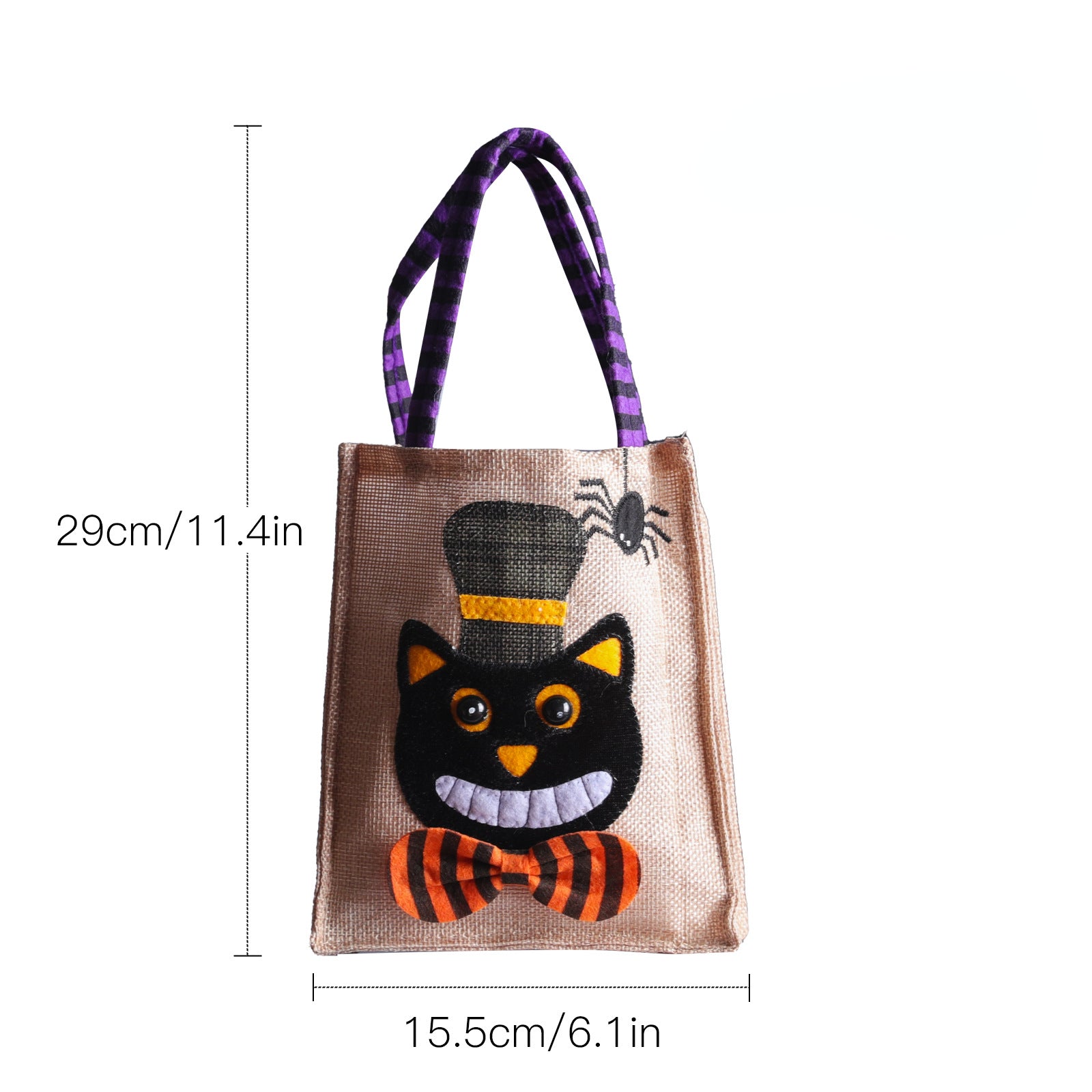 Premium Halloween-Geschenktasche - "Trick or Treat" | Elegante Halloween-Tag Geschenkverpackung & Dekor