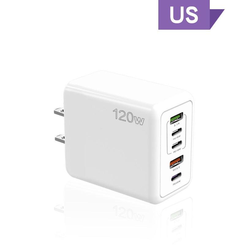 Premium 100W GaN USB Type C Charger Battery PD QC Fast Charging 4.0 3.0, Type C Quick Charge for Smartphones, Apple iPhone, Samsung, iOS & Android, iOS, Android, Samsung, Xiaomi, MacBook, Laptop