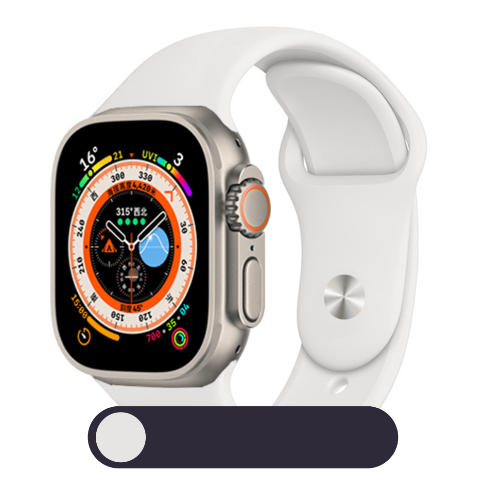 Hochwertiges Silikon-Loop-Band für die Apple Watch | Gummisport-Armband | Kompatibel mit der iWatch-Serie - Phone Heaven Zone