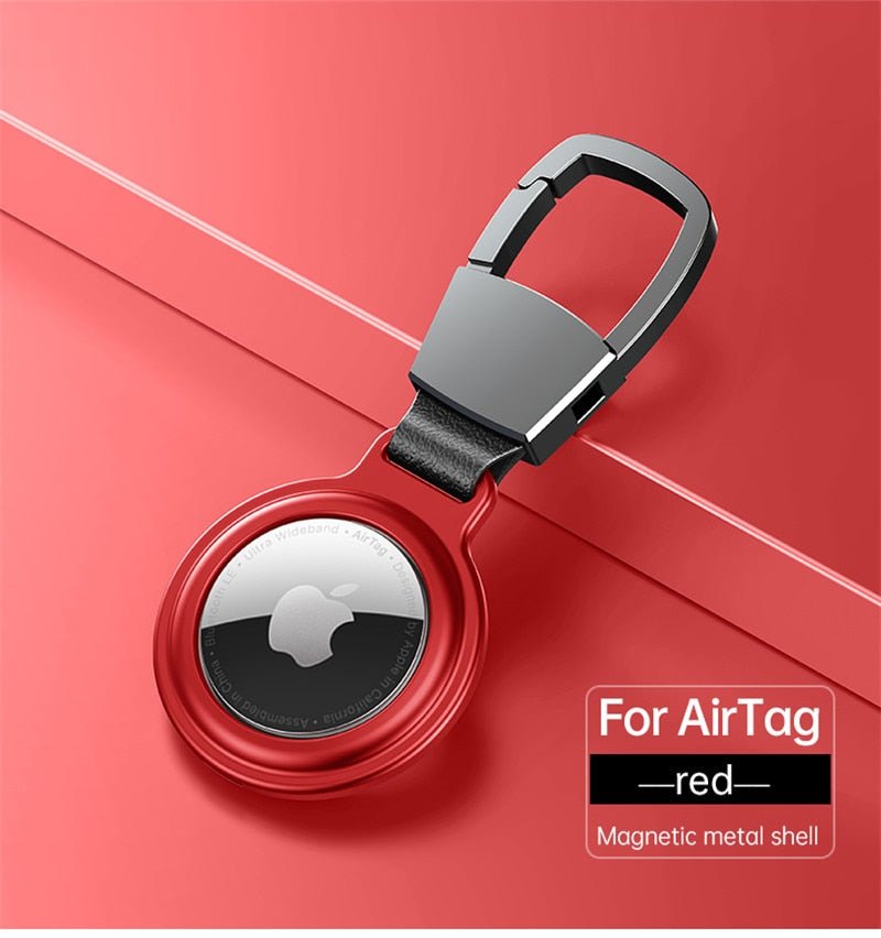 Premium AirTag Metallhülle mit Keychain